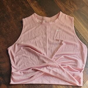 Nike Women's Light Pink Tank Top
